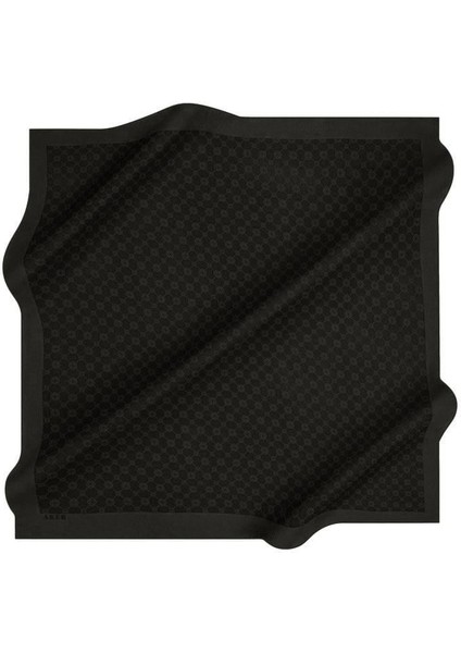 Elegance Monogram Eşarp 1090500-911 Siyah fiyatları