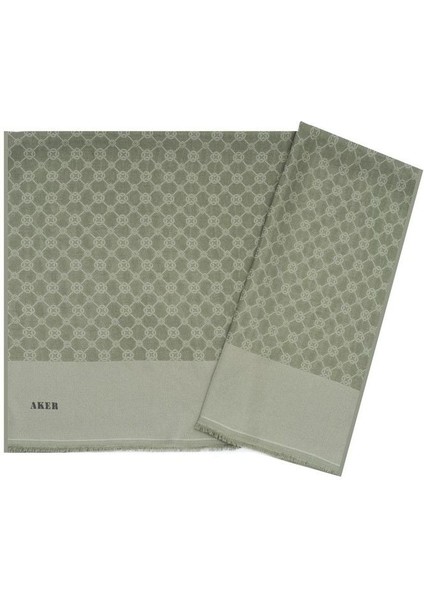 Elegance Monogram Şal 1090100-952 Haki modelleri