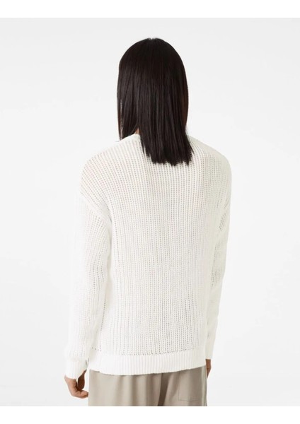 Allbucks Bershka, Ajurlu Triko Sweatshirt Kazak Abbrs0048