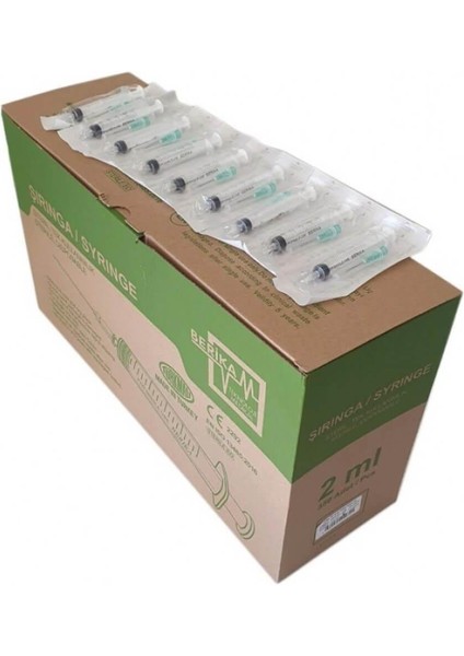 Steril Enjektör 2 cc 10 Adet