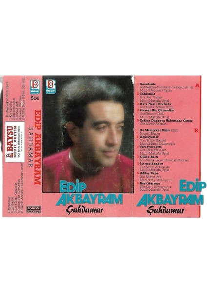 Edip Akbayram / Şahdamar - Müzik Kaset