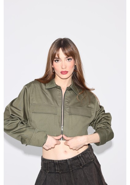 Haki Ceket Gömlek