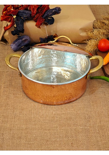 Bakır Pilav Tenceresi 20 cm