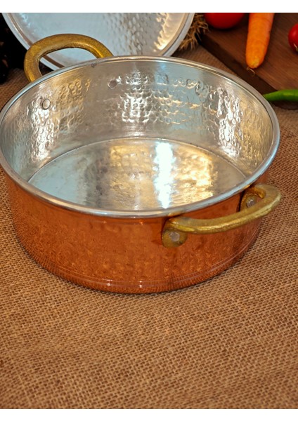 Bakır Pilav Tenceresi 20 cm