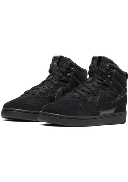 Court Borough Mid 2 Boot Bg Genç Günlük Ayakkabı CQ4023-001 Siyah modelleri