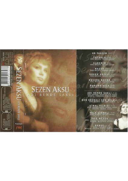 Sezen Aksu / Adı Bende Saklı- Müzik Kaset fırsatları