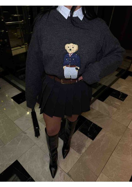 Kadın Ayıcıklı Kazak