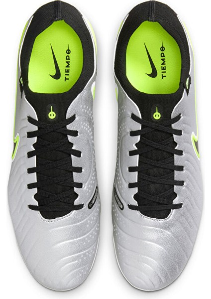 Tiempo Legend 10 Pro Erkek Çim Zemin Kramponu DV4333-001 Gri