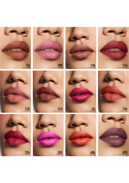 Liquirosso - Dudaklar ve Yanaklar Için Yoğun Mat Likit Renklendirici 22A Rosso Valentino (6,5 Ml) indirimleri