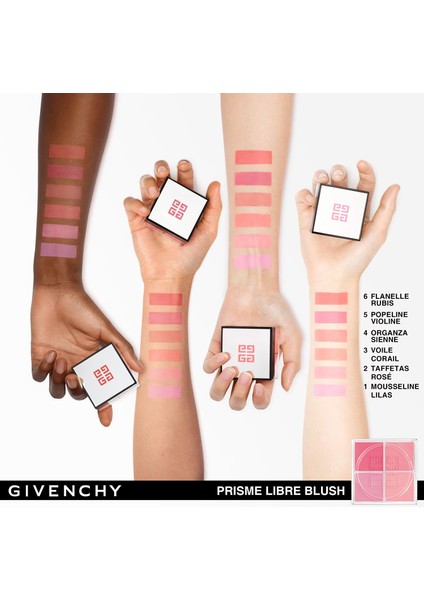 Prisme Libre Blush - Allık Paleti N°05 Popeline Violine (6 G) fiyatları
