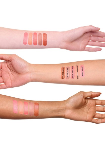 Nudies All Over Face Matte Lux - Kremsi Allık Rosy Posy (7 G)