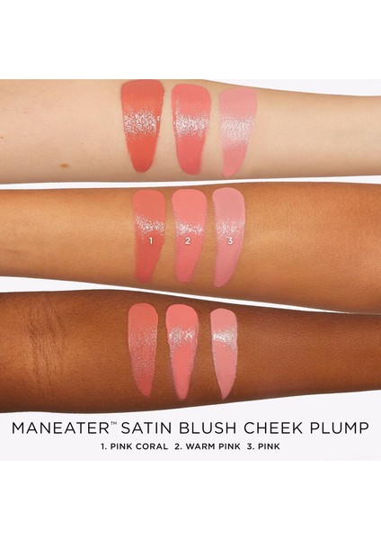 Maneater Satin Blush Cheek Plump - Likit Allık Pink (8 Ml) fiyatları