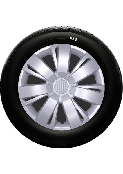 Sks Alfa Romeo Jant Kapağı 16 Inc Kırılmaz 1 Takım 4 Adet NO:411