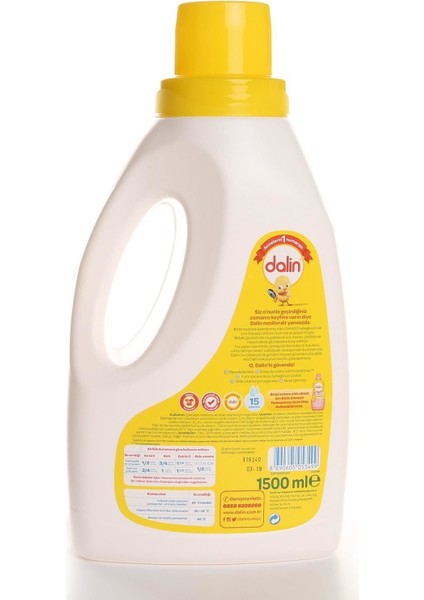 Dalin Sıvı Çamaşır Deterjanı 1500ML