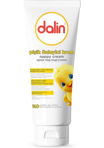 Dalin Bebek Pişik Kremi 100 ml