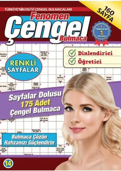 Fenomen Çengel Bulmaca 14 - Bertan Kodamanoğlu