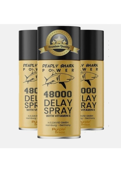 3 Kutu Delâyy 48000 Gêçiktiricili Spray- Madein Germany - Premium Ürün