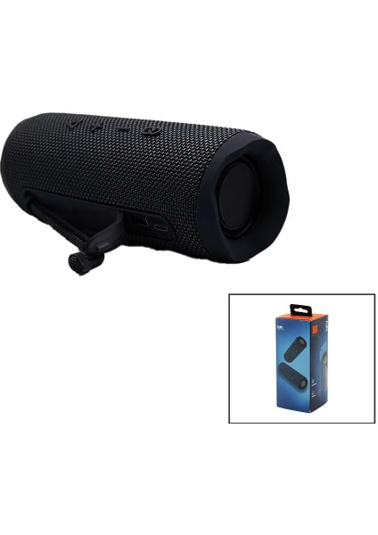 Flıp6şişe Modeliwireless Bluetooth Speaker Hoparlör USB Şarjlı - Ip Örgülü (4767)