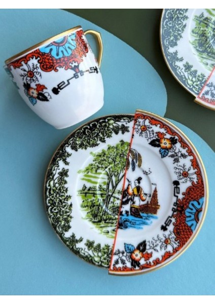 Hybrıd-6 12 Pcs Turk Kahve Setı modelleri