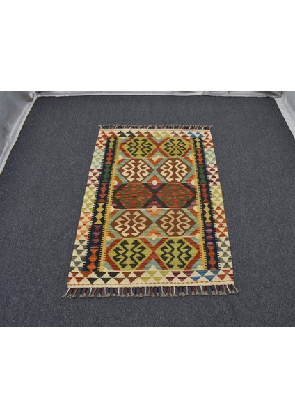 Yeni El Dokuma Nadir Cerit Yörükleri Meşhed Iran Yün Kilim 5507