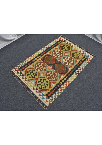 Yeni El Dokuma Nadir Cerit Yörükleri Meşhed Iran Yün Kilim 5507