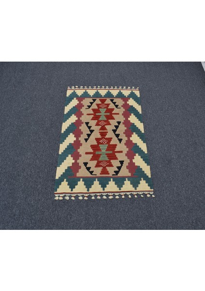 Yeni El Dokuma Şaheser Pınarbaşı Kayseri Yün Kilim 5496