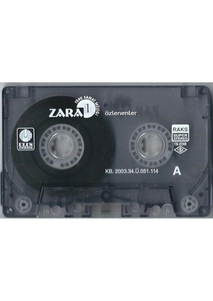 Zara - Özlenenler 1 (Müzik - Kaset) fiyatları