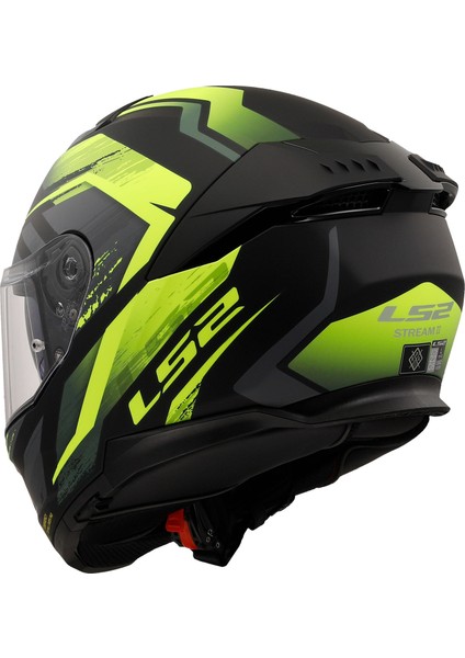 Stream 2 Fury Neon Sarı Fullface Motosiklet Kaskı fiyatları