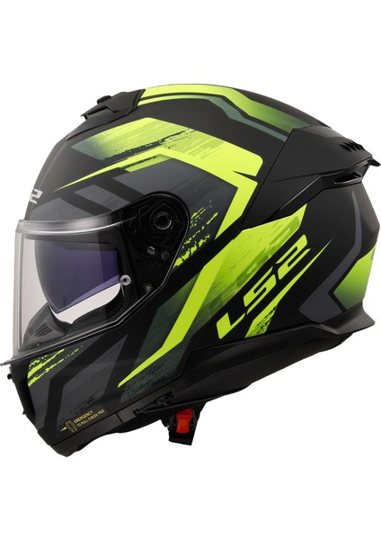 Stream 2 Fury Neon Sarı Fullface Motosiklet Kaskı modelleri