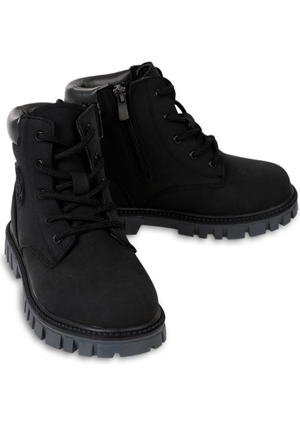 Erkek Çocuk Bot 31-35 Numara Siyah