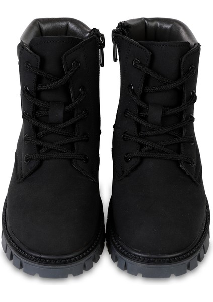 Erkek Çocuk Bot 31-35 Numara Siyah modelleri