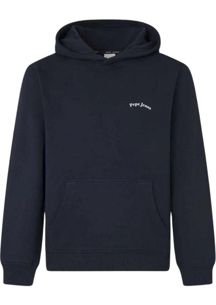 Bisiklet Yaka Lacivert Erkek Sweatshırt PM582725-594 Somerton