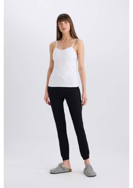 Pedli Pamuklu Askılı Atlet-Fall in Love N6090AZ25SP