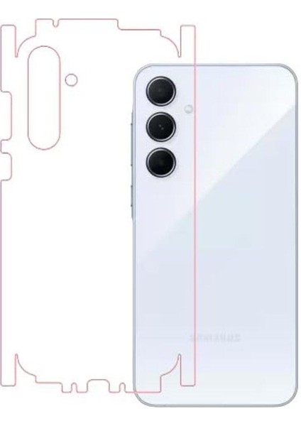 Samsung A16 ile Uyumlu Mat Tpu Arka Kaplama 360