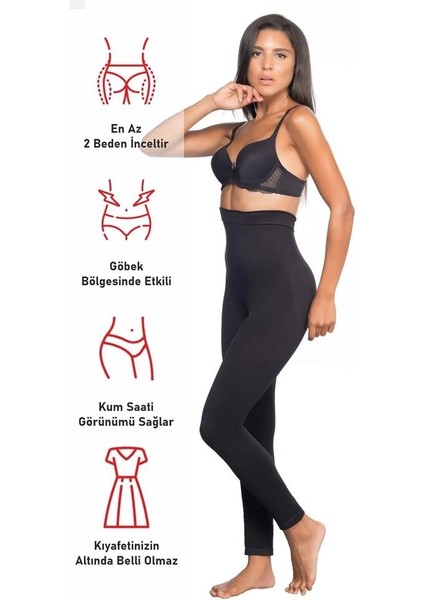 Siyah Emay 2045 Anti Selülit Tayt Korse fırsatları