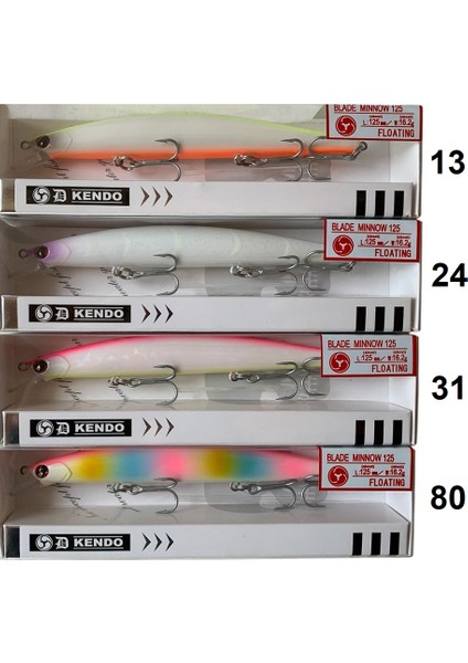 Blade Minnow 125F 12.5cm 16.2gr Slim Maket Yem
