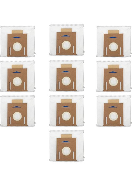 Ecovacs Deebot Ozmo T8 Aıvı T8 Max T8 Serisi T9 Serisi N8 Pro Artı N8 Pro Robot Vakum Parçası Için 40 Paket Vakum Toz Torbaları (Yurt Dışından) indirimleri
