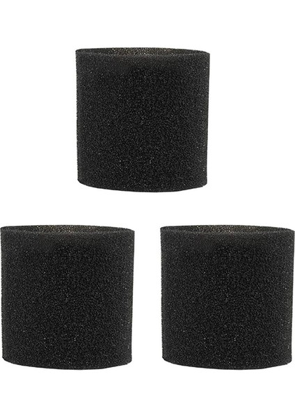 Shop-Vac Vacmaster & Genie Shop Islak Kuru Elektrikli Süpürge Için 3'lü Paket 90585 Köpük Kılıfı VF2001 Köpük Filtresi (Yurt Dışından)