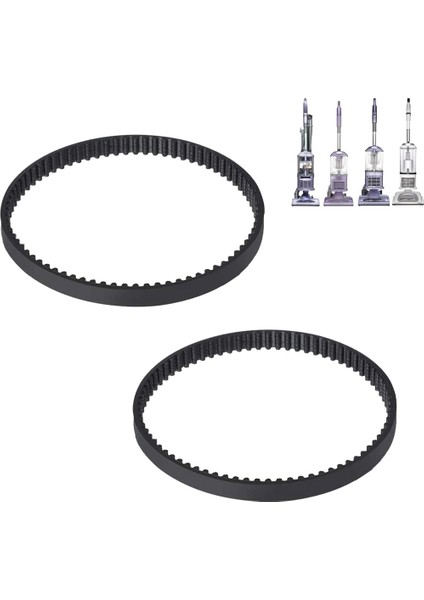 2 Cinghie Di Ricambio Per Aspirapolvere Shark Lift-Away Pro - Compatibili Con NV355, NV352, NV356 - Sostituisci La Cinghia Del Rullo Spazzola - 4