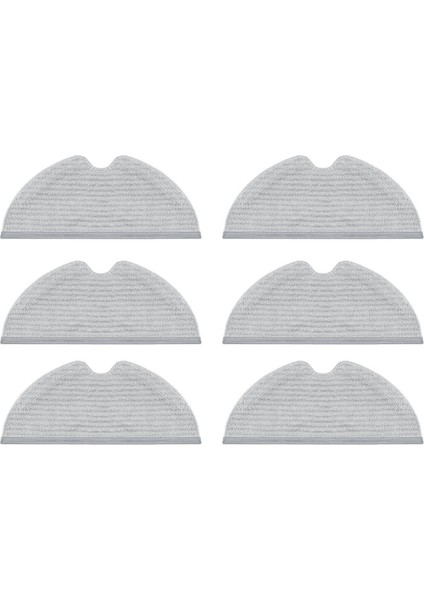 6 Adet Yedek Paspas Bezi Mijia 1c Dreame F9 Süpürme Paspas Pedi Robotlu Süpürge Aksesuarları (Yurt Dışından)