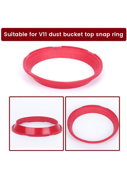 Yedek Parçalar V11 Elektrikli Süpürgeye Uyumlu Sabit Sızdırmazlık Halkası Toz Kovası Çöp Kutusu Üst Sabit Sızdırmazlık Halkası (Yurt Dışından) fiyatları