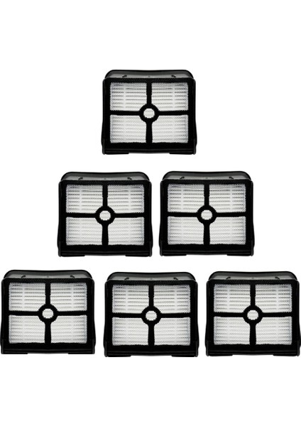 6 Adet Hepa Filtre Haier D3 Speedfox Nano Nanopro Yıkama Zemin Makinesi Yedek Yedek Parça (Yurt Dışından)