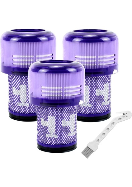 V12 Detect Slim Kablosuz Elektrikli Süpürge ve V12 Slim Elektrikli Süpürgelerle Uyumlu V12 Filtre Değişimi, Parça No. 971517-01 (Yurt Dışından)