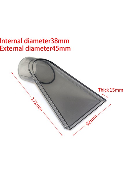 Universal Halı Koltuk Yıkama Aparatı Fırçası Universal 38MM Islak/kuru Süpürge Su Nozulu ile Uyumlu (Yurt Dışından)