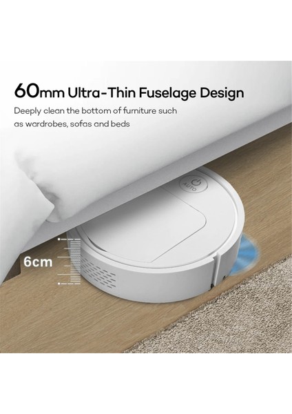 Yeni Islak Paspas USB Şarj Edilebilir 5-In-1 Robotlu Süpürge Otomatik Temizleme Süpürme Makinesi Elektrikli Süpürgeler Siyah (Yurt Dışından) fiyatları