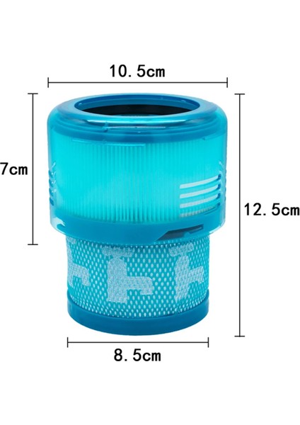 GEN5DETECT Absolute, GEN5OUTSIZE Absolute, GEN5DETECT Kablosuz Elektrikli Süpürge ile Uyumlu Gen5 Filtre Değişimi (Yurt Dışından)