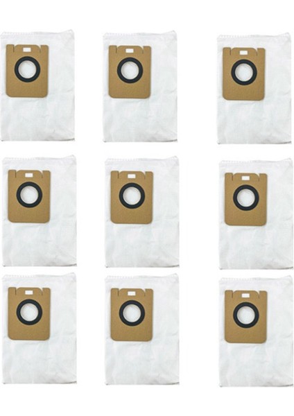 Запасные Части Пылесоса,dreame L10 Plus Robotlu Süpürge Için 9 Adet Toz Torbaları Yedek Parça Çöp Torbası Aksesuarları (Yurt Dışından)