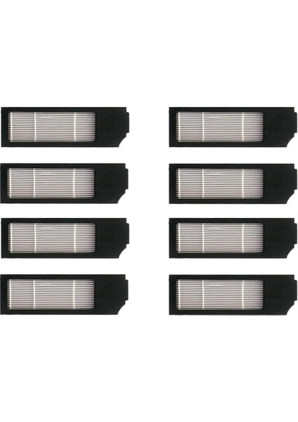 Запасные Части Пылесоса,ecovacs T10/T10 Turbo Serisi Robot Parçaları Aksesuarları Için 8 Parça Robotik Elektrikli Süpürge Filtresi (Yurt Dışından)