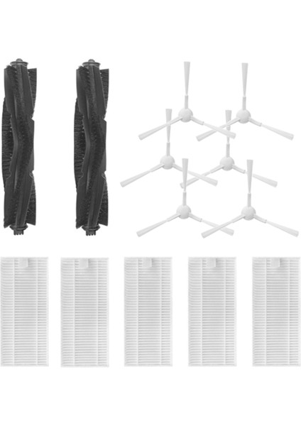 Ana Fırça Yan Fırça Hepa Filtre Q11 Robtic Elektrikli Süpürge Robotu Için Yedek Yedek Parça Aksesuarları (Yurt Dışından)