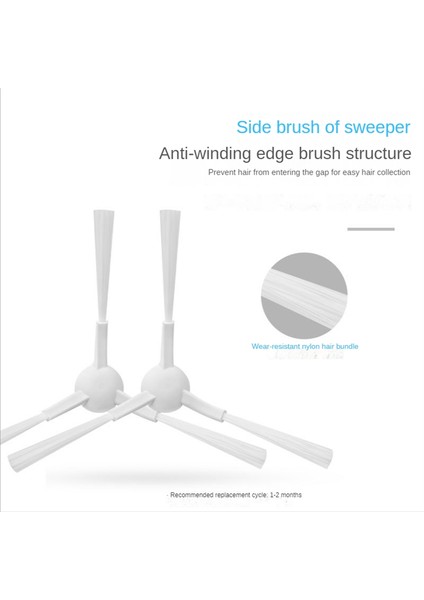 Ana Fırça Yan Fırça Hepa Filtre Q11 Robtic Elektrikli Süpürge Robotu Için Yedek Yedek Parça Aksesuarları (Yurt Dışından) fırsatları